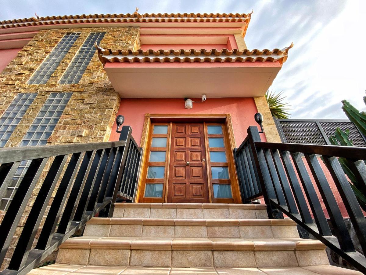 Luxury 5 Star Villa Violetta With Amazing Sea View, Jacuzzi And Heated Pool San Agustin  Exterior photo