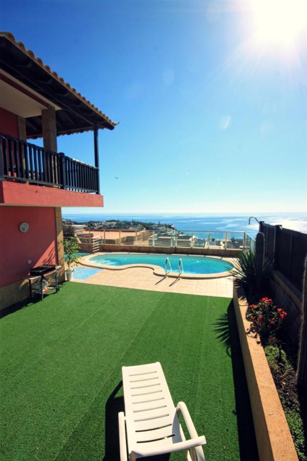 Luxury 5 Star Villa Violetta With Amazing Sea View, Jacuzzi And Heated Pool San Agustin  Exterior photo